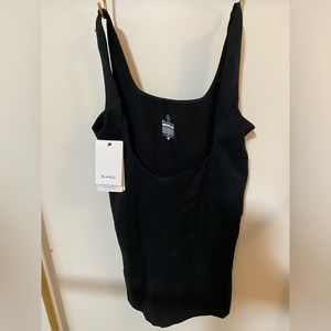 NWT BLANQI Underbust Support Tank | Black | Large